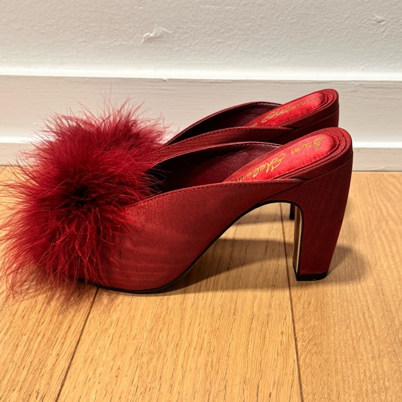 Sam Edelman feather peep toe mule - Picture 3 of 4